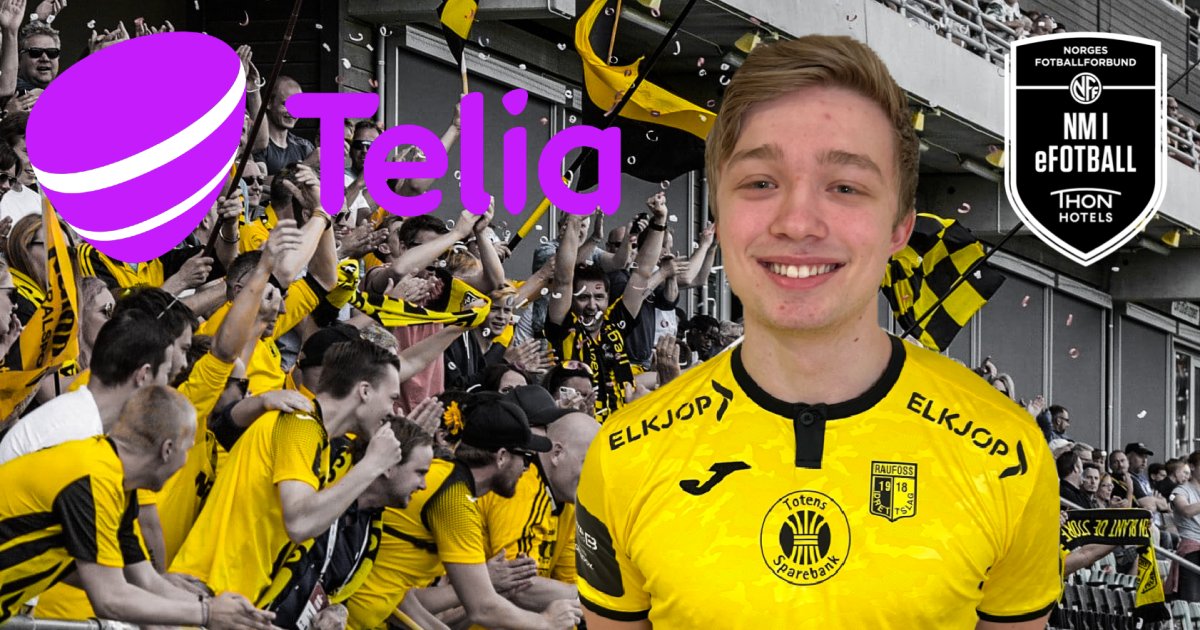 Telia Reddet NM I Efotball For Raufoss / Raufoss